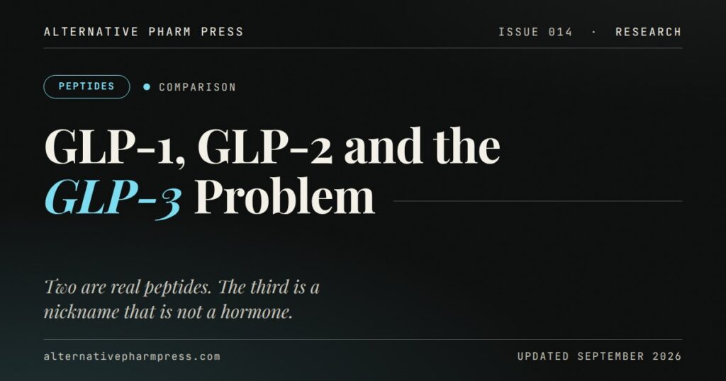 Editorial cover card: GLP-1, GLP-2 and the GLP-3 naming problem
